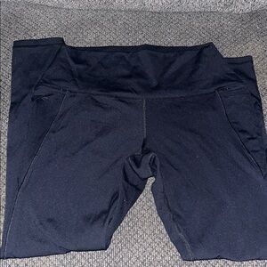 SPYDER ACTIVE Black WORKOUT Leggings PANTS Small